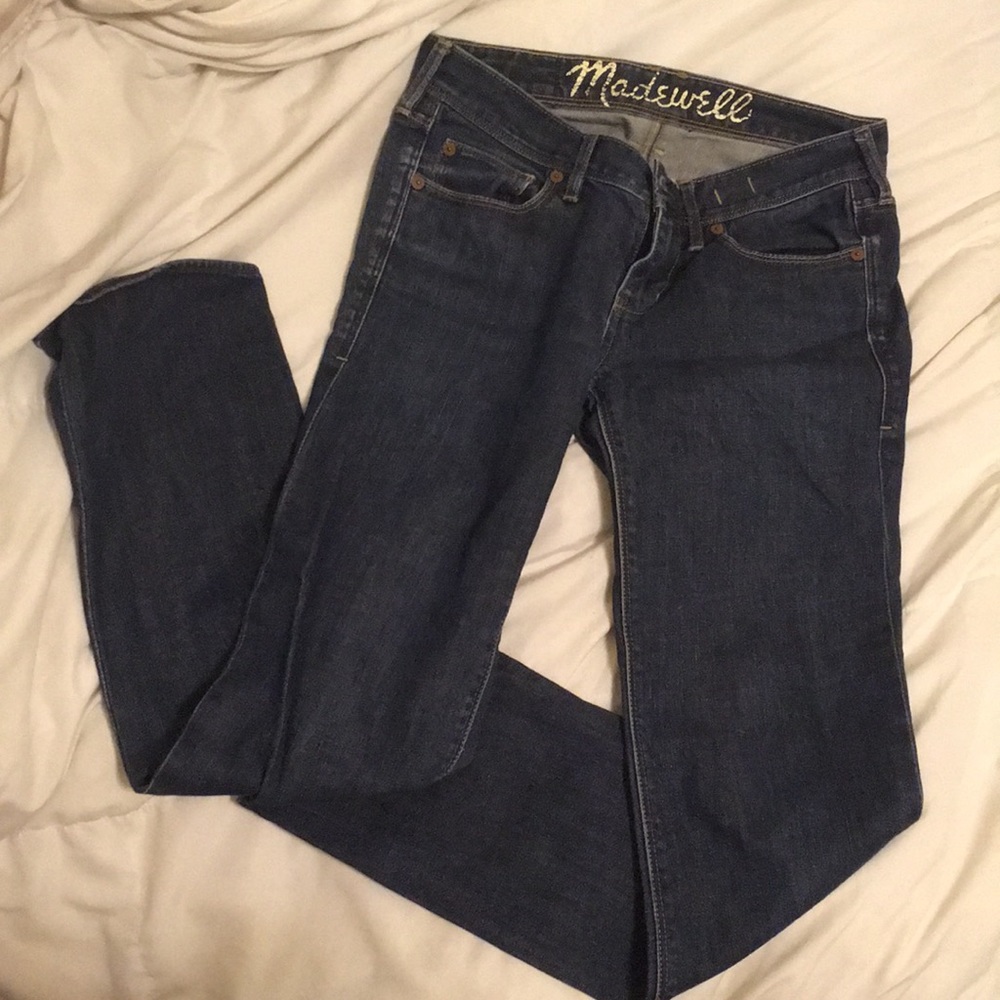Made well rail straight jeans size 27